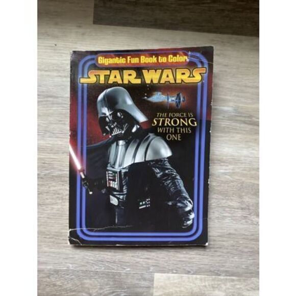 STAR WARS The Force Is Strong With This One Coloring Book 2010 - Picture 1 of 4
